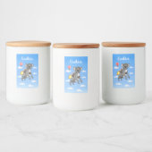 Raket Koala Beer Voedselcontainer Etiket (Flessen)