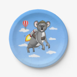 Raket Koala Papieren Bordje