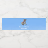 Raket Koala Waterfles Etiket (Enkel label)