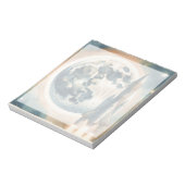 raket-maanruimte notitieblok (Linkerzijde)