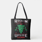 Raket om de onderkant tote bag (Achterkant)