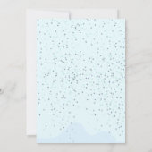 Raket planeet sterrenstelsel & buitenruimte dank u aankondiging (Achterkant)