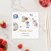 Raket Planeten Papieren Borden Servetten (Insitu)