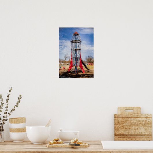 Raket Poster (Keuken)