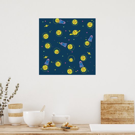 Raket Poster (Keuken)