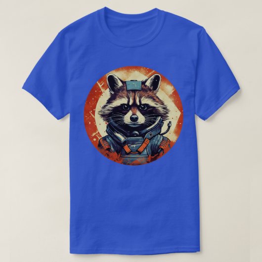 Raket Raccoon 3 T-shirt (Design voorkant)