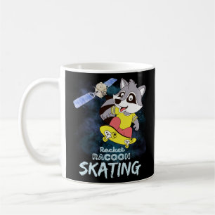 Raket Racoon Schaatsen Koffiemok
