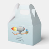 raket-regenworm bedankdoosjes (Voorkant Zijde)