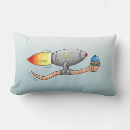 raket-regenworm kussen