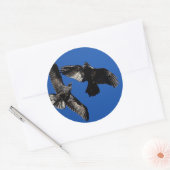 raket ronde sticker (Envelop)