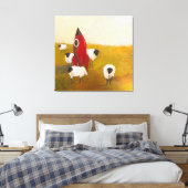 Raket Schaap Canvas Afdruk (Insitu (Slaapkamer))