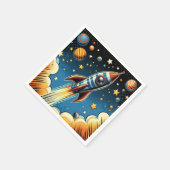 Raket servetten! servet (Hoek)