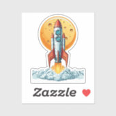 raket sticker (Vel)
