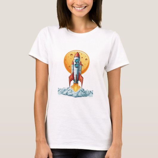 raket t-shirt (Voorkant)