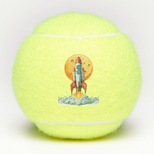 raket tennisballen (Voorkant)