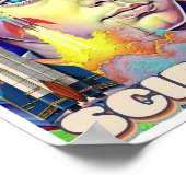 RAKET WETENSCHAPPER JONGEN POSTER (Hoek)