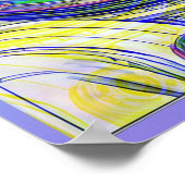 RAKET WETENSCHAPPER MEISJE POSTER (Hoek)