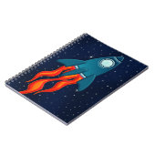 Raketaansichtkaart Notitieboek (Linkerzijde)