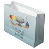 Raketaardworm Groot Cadeauzakje (Voorkant Gekanteld)