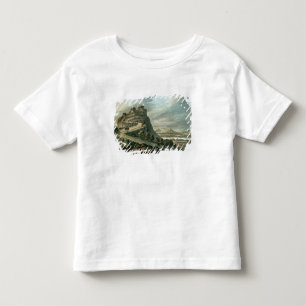 Raketachtig landschap met kasteel kinder shirts