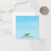 Raketakkedis Notitiekaartje (Voorkant / Achterkant in situ)