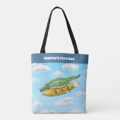 Raketakkedis Tote Bag (Achterkant)
