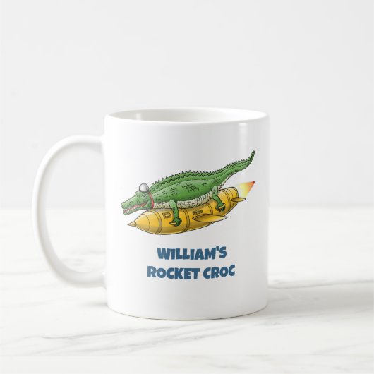 Raketakrokodil Koffiemok (Links)