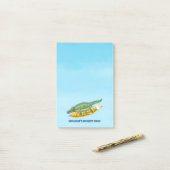 Raketakrokodil Post-it® Notes (Op bureau)