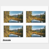 Raketbergen Rechthoekige Sticker (Vel)