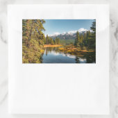 Raketbergen Rechthoekige Sticker (Tas)