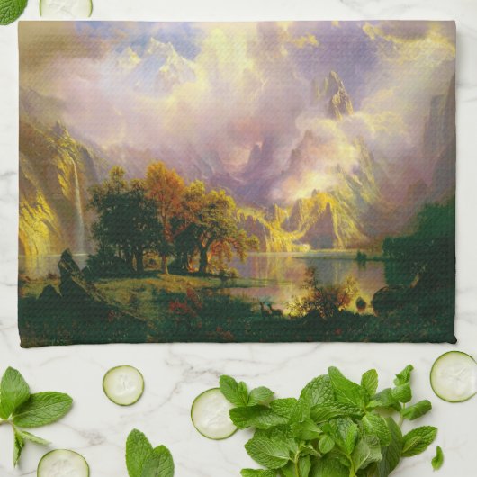 Raketbergen Theedoek (Gevouwen)