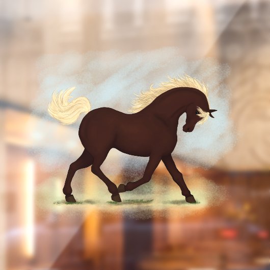 Raketbergpaard Equestrian Decal (Vel 2)