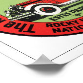 Raketbergparkvervoer Poster (Hoek)