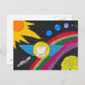 raketbrandstof.3-1 briefkaart (Voorkant / Achterkant)