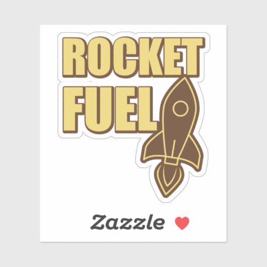 Raketbrandstof Sticker (Vel)