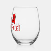 Raketbrandstof Wijnglas Zonder Voet (Links)