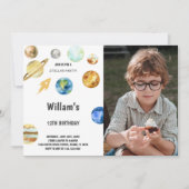 Raketbuitenruimte Vervroeging dag met foto Kaart (Voorkant)