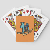 Raketenkaarten voor paardenspelen pokerkaarten (Achterkant)