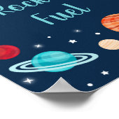 Raketfuelraketten voor raketschild, zaterdag poster (Hoek)