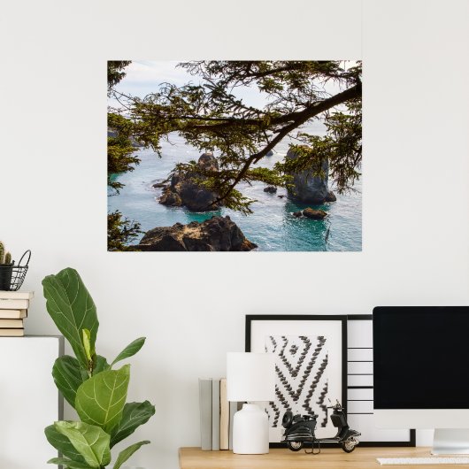 Raketjes en waterafdruk, waardevol Poster papier ( (Thuiskantoor)