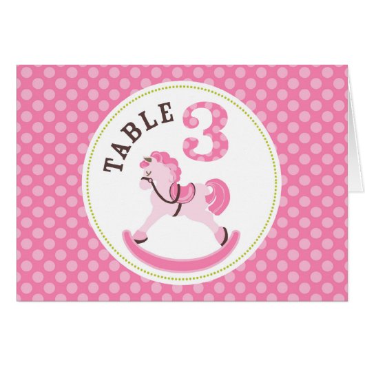 Raketkaart voor paardenmeisjes 3 (Voorkant Horizontaal)