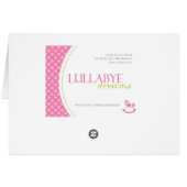 Raketkaart voor paardenmeisjes 3 (Achterkant Horizontaal)