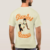 Raketkoningin  t-shirt (Achterkant)