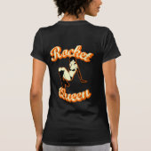 raketkoninginnen  t-shirt (Achterkant)