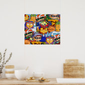 Raketkracht Poster (Keuken)