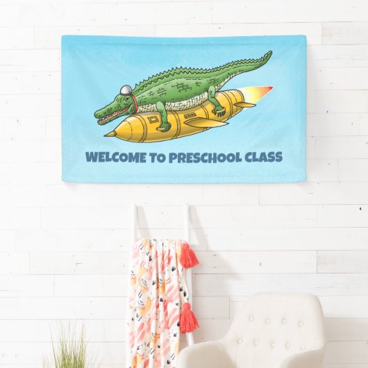 raketkrokodil spandoek (Insitu)