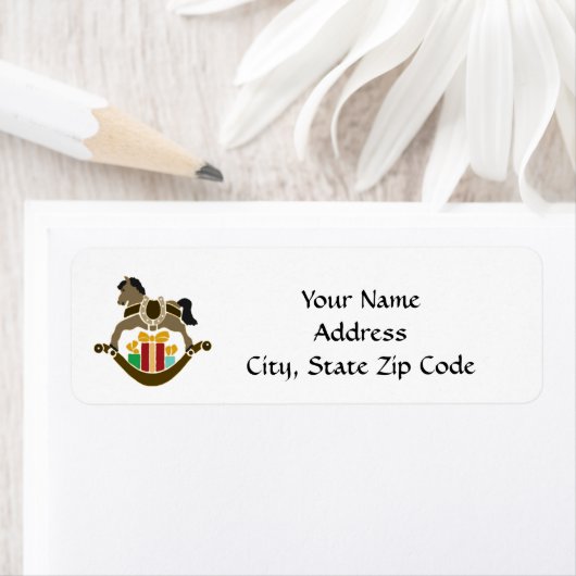 Raketlabel retourpaard etiket (Insitu)