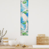 Raketlancering Groeigrafiek Poster (Keuken)