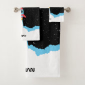 Raketlancering in Kind voor buitenruimte Bad Handdoek (Insitu)