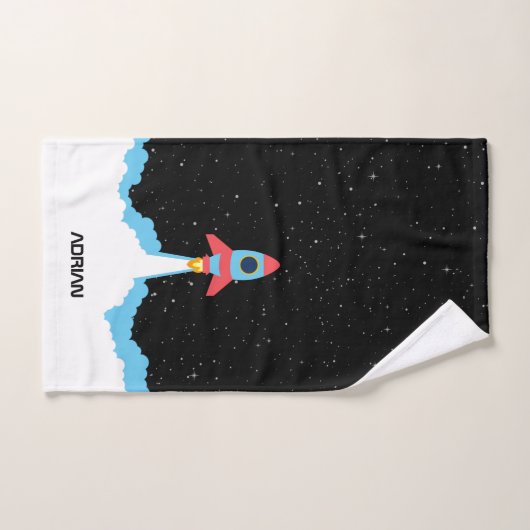 Raketlancering in Kind voor buitenruimte Bad Handdoek (Handdoek)